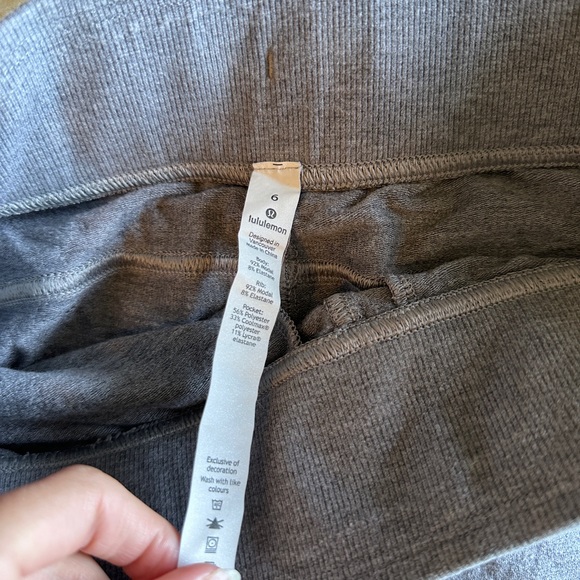 Lululemon high waisted soft lounge shorts - Picture 2 of 3